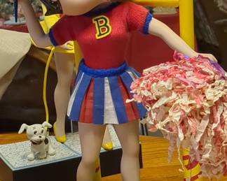 Danbury Mint Betty Boop Cheerleader Figurine
