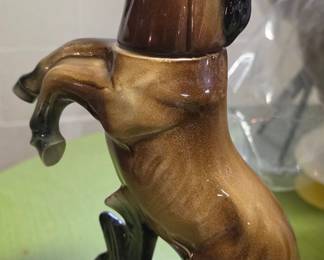 Jim Beam Trophy Series Rearing Horse Decanter 1962