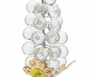Swarovski Crystal Grape Cluster Figurine