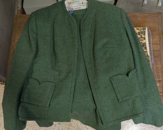 Vintage Austrian Geiger Wool Cardigan Jacket