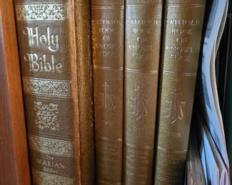 The Marian Edition Holy Bible and Catholic Book of Knowledge Set