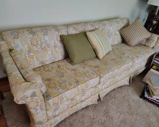 MCM Milo Baughman style sofa couch
