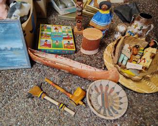 Vintage native American kids toys