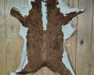 animal hide décor