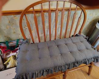 wood bench seat