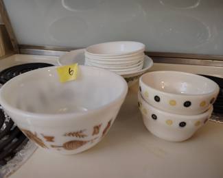 Vintage Pyrex, Corelle, more