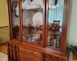 Mid Century Modern furniture Kent Coffey Perspecta china hutch