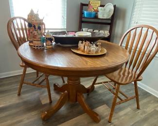Oak breakfast set