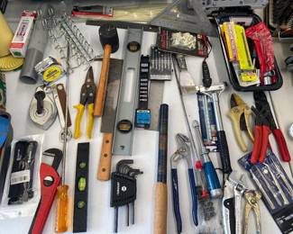 Lots and lots of quality hand tools