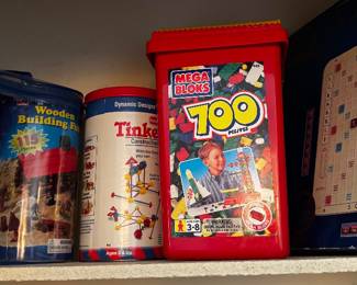 Assorted Toys and Blocks