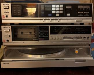 Sony Stereo Components