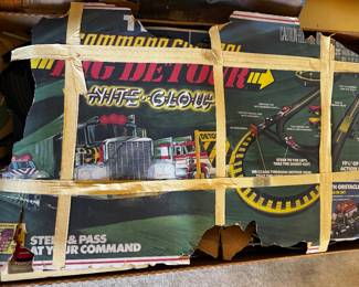 Vintage Tyco Nite Glow Racing Set