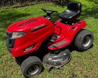 Troy-Bilt Bronco Riding Lawnmower