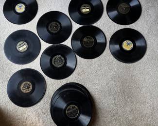Lots of 78 RPM Bluegrass records 