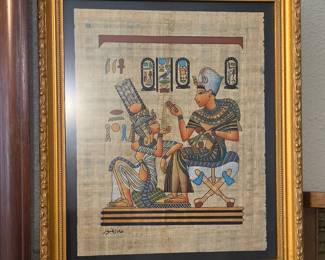 Egyptian Royal Scene