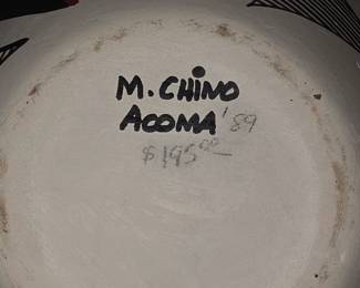 M. Chino Acoma Vase