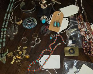 Turquoise and Sterling Jewelry 