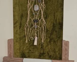 Macrame Picture  - John Lennon Poster