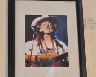 Willie Nelson Signed Photo
