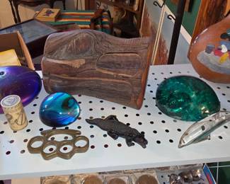 Art Glass - Brass Knuckles