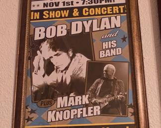 Bob Dylan Framed  Poster