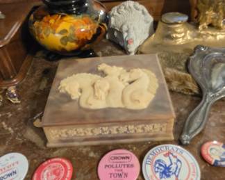 Alabaster Jewelry Box 