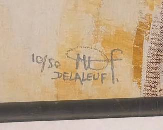 Signature on Painting