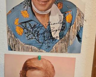 Roy Rogers and Dale Evans Signed Photos