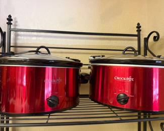 Red crock pots