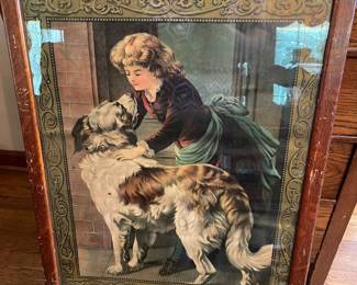 Antique lithograph