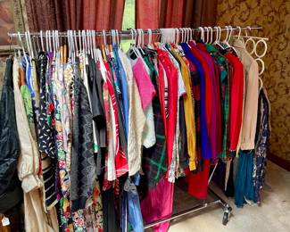 Good selection of 70’s-90’s womenswear 