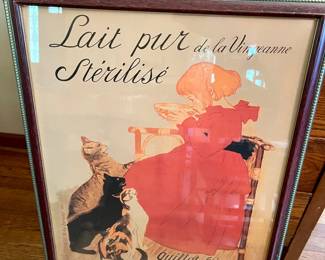 Antique French print