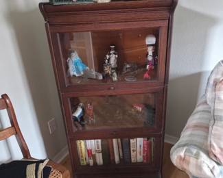 Three shelf barrister bookcase. Perfect size!