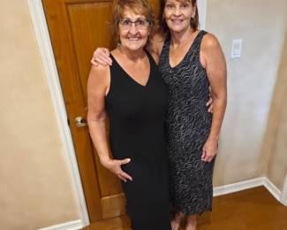Tina and Penny....again! Only dressers for sale😆