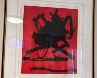 Robert Motherwell Red Sea II $10,500 - offsite, message me