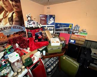 Packed basement