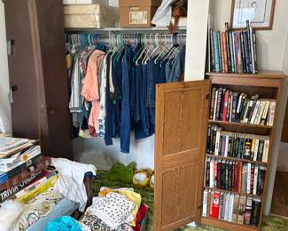 Clothes books games