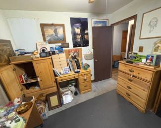 furniture, collectibles, books