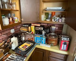 New/Used kitchen items