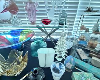 Kosta Boda, Orrefors, Murano, Cloisonné