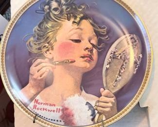 Norman Rockwell Plate