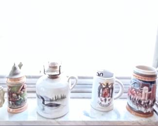 Beer Stein Collection - Folk Art Bird House