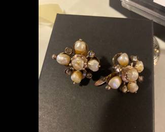 Victorian Period 14k Earrings