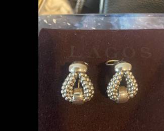 Lagos Caviar SS Earrimgs