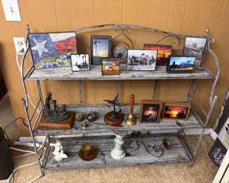 Cowboy decor and brass 
