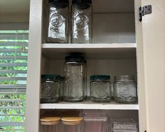 Clear canisters 