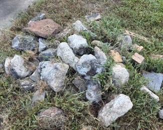 Rocks- you must load yourself 