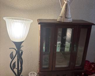 Touch lamp and jewelry box