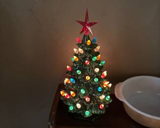 Vintage ceramic Christmas tree