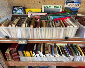 Lots of books 